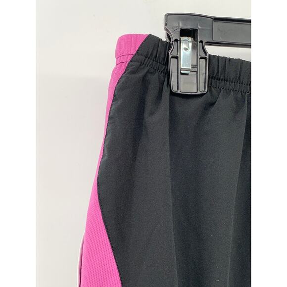 NEW BALANCE Women's Black-Pink Pull-On Active Running Shorts SZ M - Picture 5 of 10